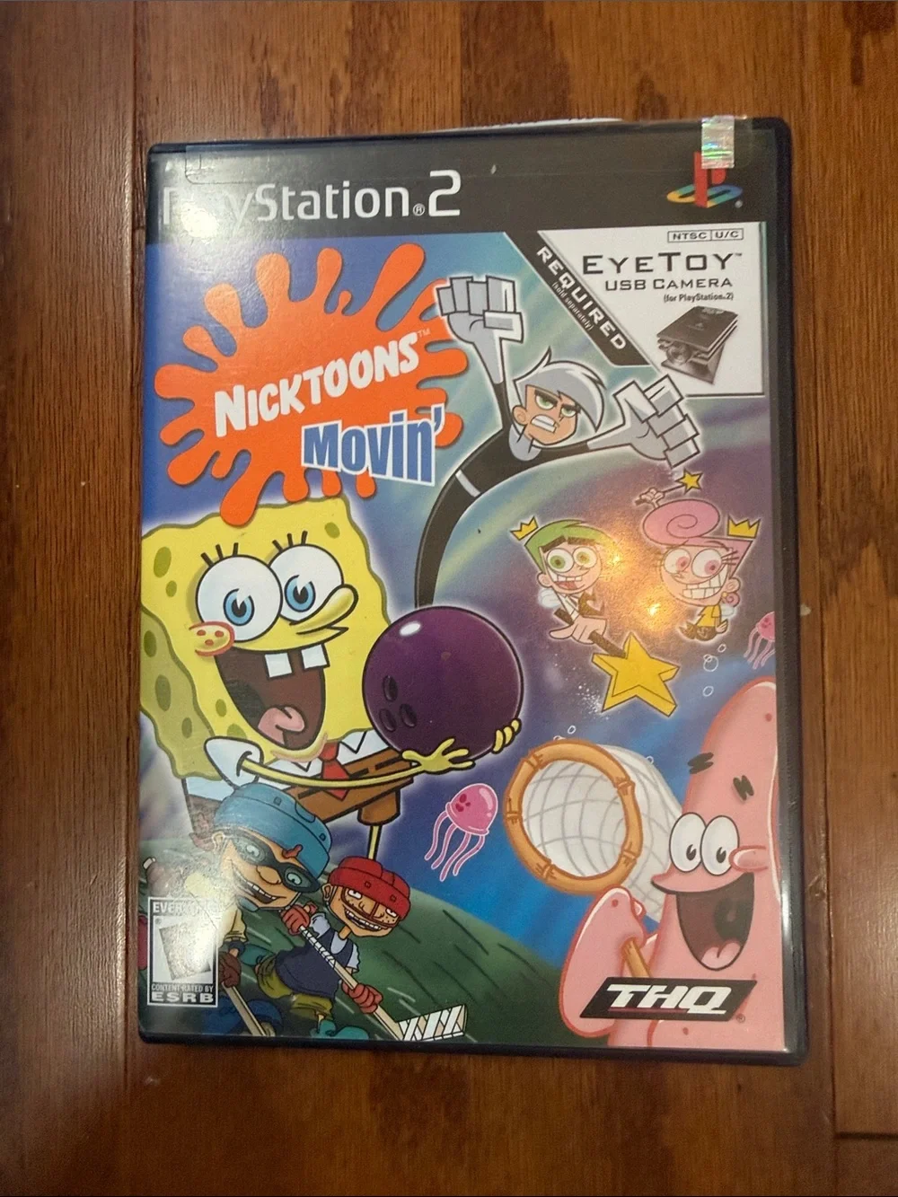 Nicktoons Movin’ PS2 PlayStation 2 EyeToy Game Complete 2004